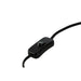 Настолна лампа Home ESPRIT Черен Алуминий 50 W 220 V 42 x
