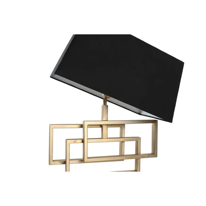 Настолна лампа Home ESPRIT Черен Златен 50 W 220 V