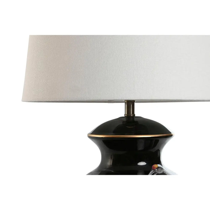 Настолна лампа Home ESPRIT Черен Златен Керамика 50 W 220 V