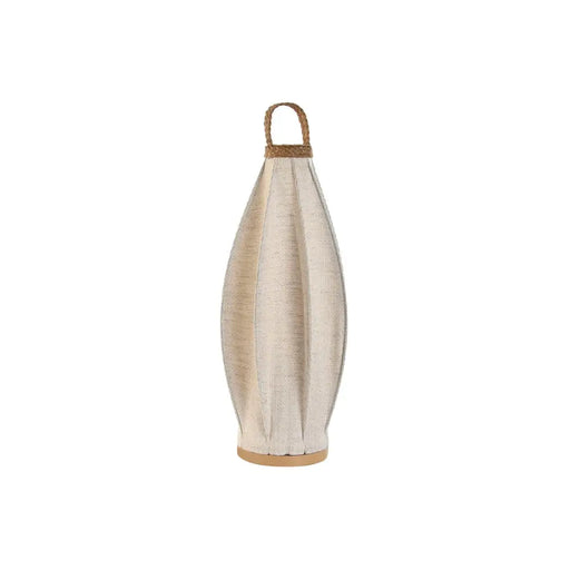 Настолна лампа Home ESPRIT Кафяв лен Метал Въже 25 x 25 x