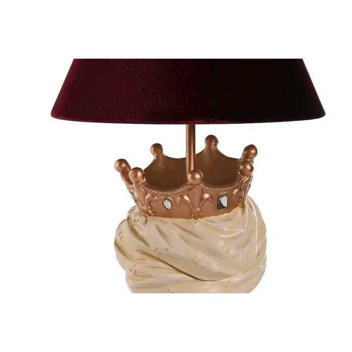 Настолна лампа Home ESPRIT Многоцветен Смола 26 x 26 x 43