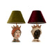Настолна лампа Home ESPRIT Многоцветен Смола 26 x 26 x 43