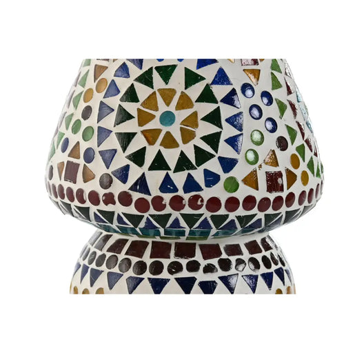 Настолна лампа Home ESPRIT Многоцветен Алуминий Кристал 220