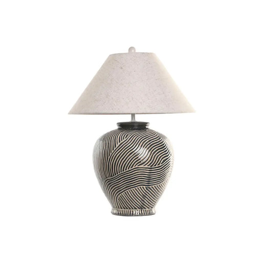 Настолна лампа Home ESPRIT Син Бежов 50 W 220 V