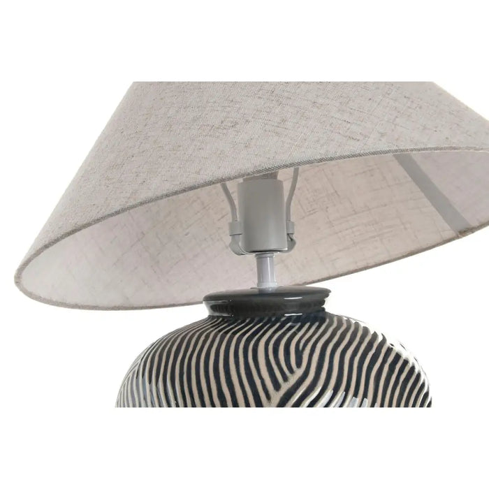 Настолна лампа Home ESPRIT Син Бежов 50 W 220 V