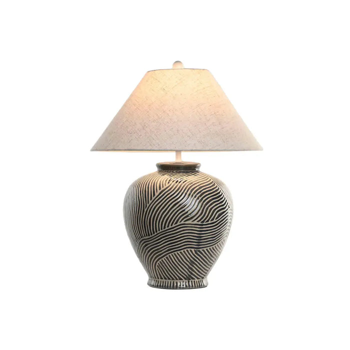 Настолна лампа Home ESPRIT Син Бежов 50 W 220 V