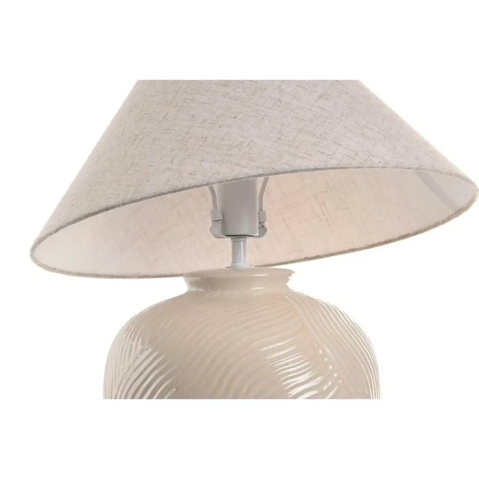Настолна лампа Home ESPRIT Сметана 50 W 220 V