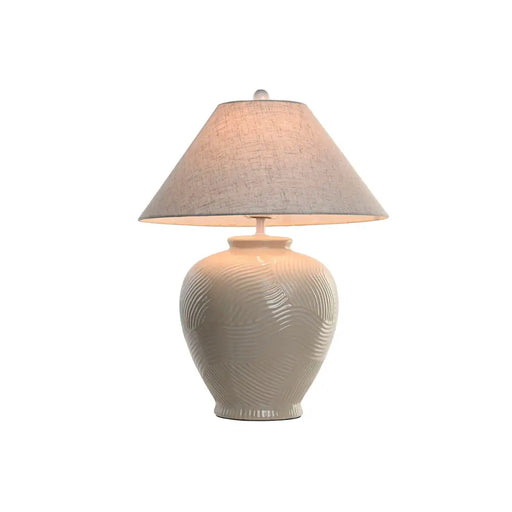 Настолна лампа Home ESPRIT Сметана 50 W 220 V