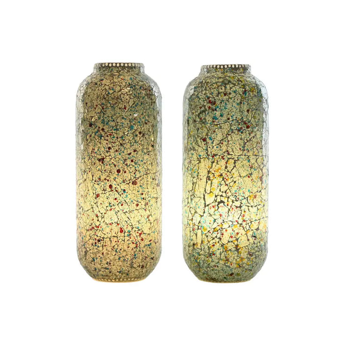 Настолна лампа Home ESPRIT Зелен Небесно синьо 25 W 220 V