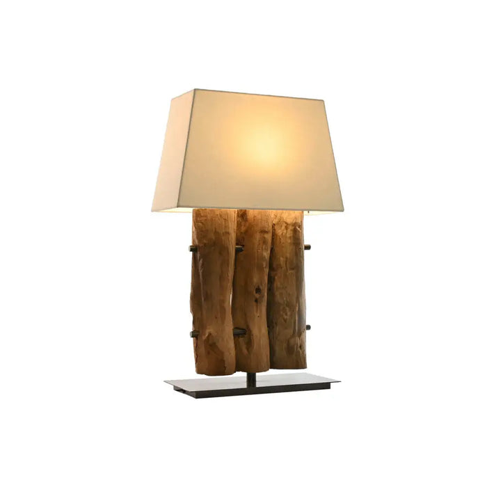 Настолна лампа Home ESPRIT Желязо тиково дърво 40 X 20 X 80