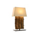 Настолна лампа Home ESPRIT Желязо тиково дърво 40 X 20 X 80