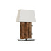 Настолна лампа Home ESPRIT Желязо тиково дърво 40 X 20 X 80