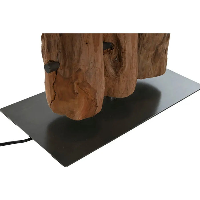 Настолна лампа Home ESPRIT Желязо тиково дърво 40 X 20 X 80