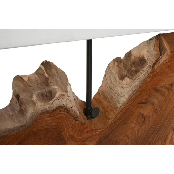 Настолна лампа Home ESPRIT Желязо тиково дърво 60 X 20 X 55