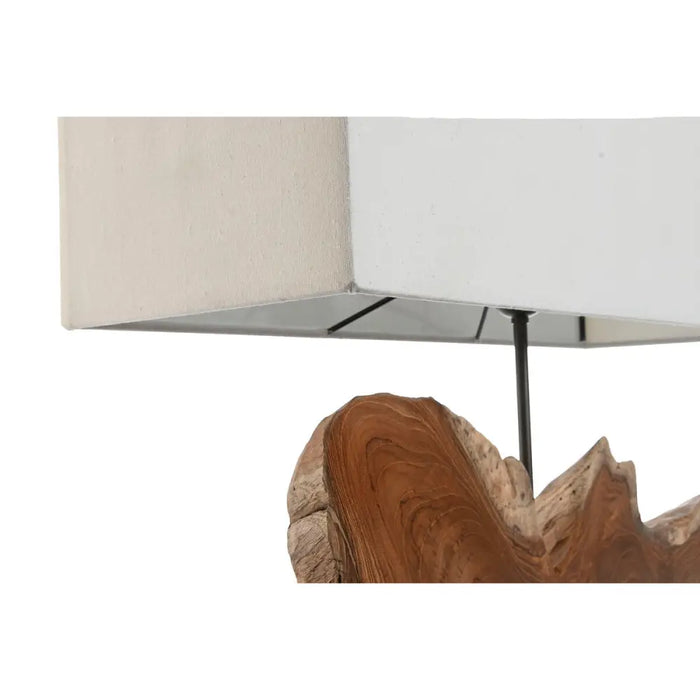 Настолна лампа Home ESPRIT Желязо тиково дърво 60 X 20 X 55