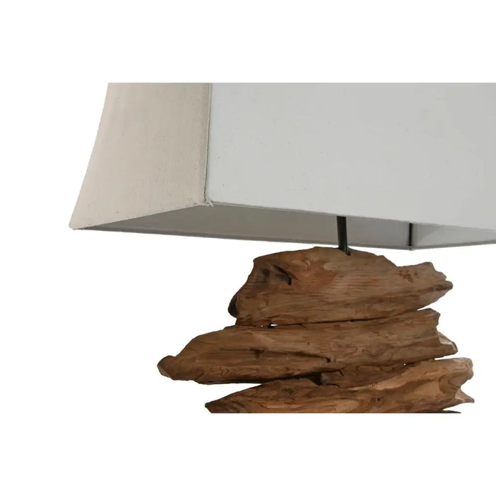 Настолна лампа Home ESPRIT Желязо тиково дърво 50 X 22 X 80