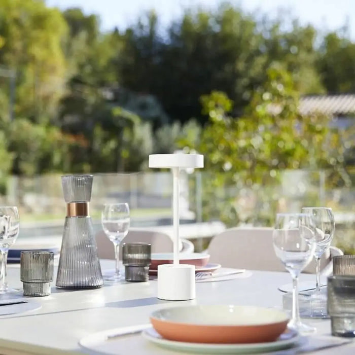 Настолна лампа Lumisky ROBY WHITE Бял Алуминий