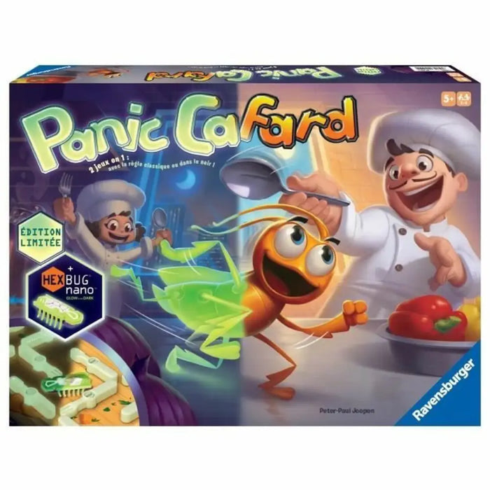 Настолна игра Ravensburger Phosphorescent Cockroach Panic