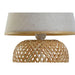 Настолна лампа DKD Home Decor Кафяв Естествен Бамбук 50 W