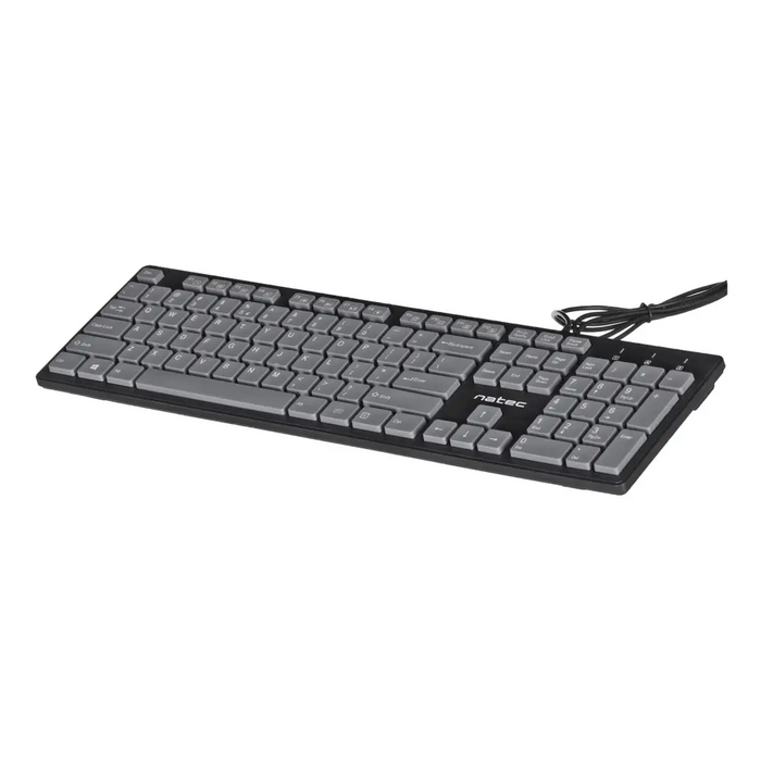 NATEC Discus 2 клавиатура USB USB US Slim