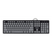 NATEC Discus 2 клавиатура USB USB US Slim