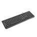 NATEC КЛАВИАТУРА TROUT SLIM USB CZ/SK LAYOUT ЧЕРНА