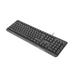NATEC КЛАВИАТУРА TROUT SLIM USB US LAYOUT ЧЕРНА