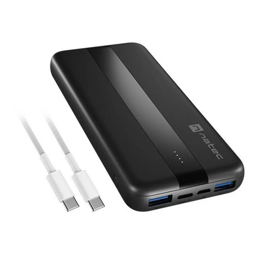 Natec Преносима батерия Powerbank Trevi Slim Q V2 10000MAh