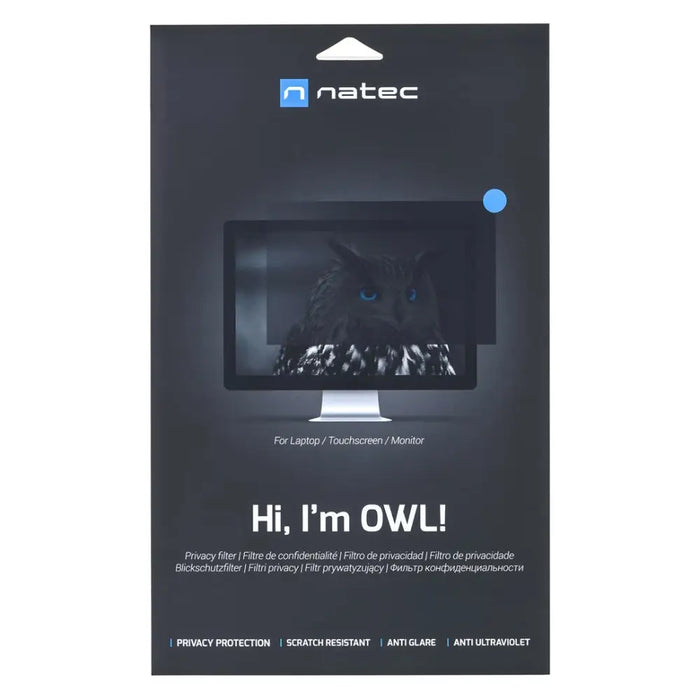 NATEC PRIVACY FILTER OWL 17.3’’ 16:9