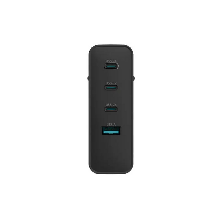 Natec USB Charger Ribera 3X USB-C + 1x USB-A 100W Черен