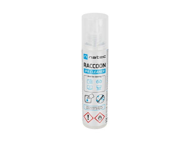 Изопропилов алкохол Natec Raccoon IPA почистващ спрей 250 мл