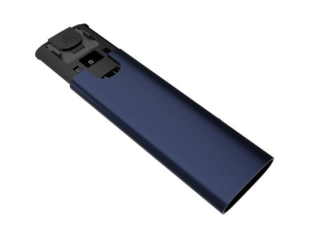 Външен корпус за SSD NATEC RHINO M.2 NVME LITE, USB-C 3.2 GEN 2, стомана, тъмносин