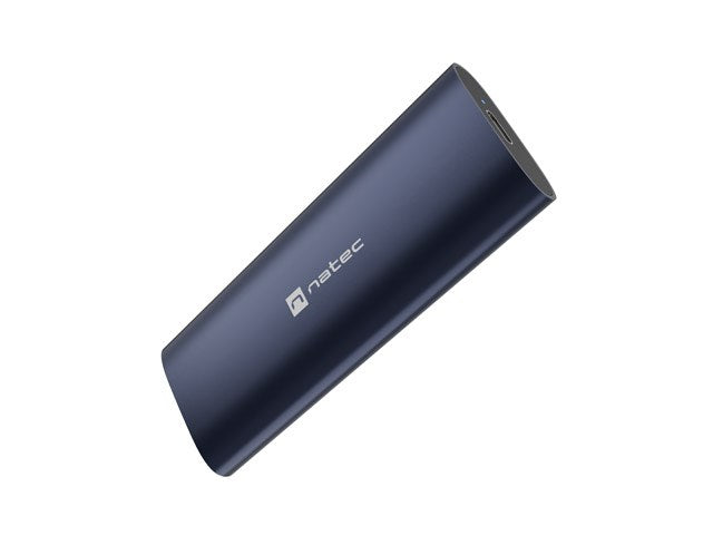 Външен корпус за SSD NATEC RHINO M.2 NVME LITE, USB-C 3.2 GEN 2, стомана, тъмносин
