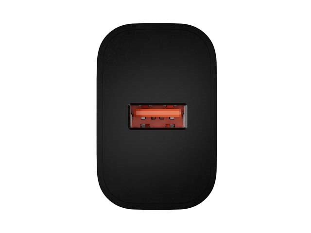 ЗАРЯДНО УСТРОЙСТВО NATEC RIBERA 1X USB-A 18W ЧЕРНО