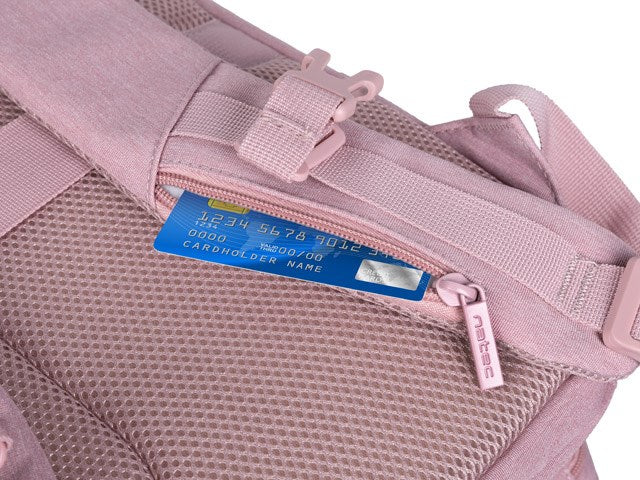 Раница за лаптоп Natec Camel Lite, розова, 15.6" 19 л