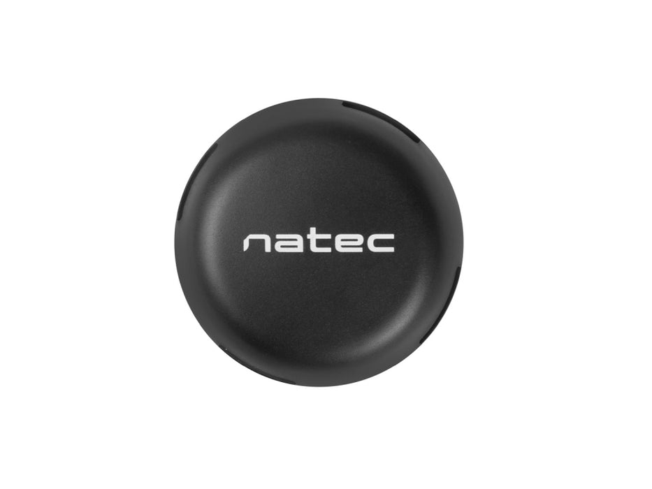 Natec usb 2.0 хъб bumblebee 4 порта черен