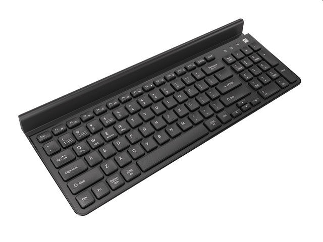 Natec Keyboard Felimare US Layout Wireless Bluetooth + 2.4 GHz Slim Pnone/Tablet Holder, Черен