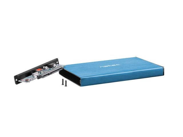 Външен HDD/SSD корпус Natec Rhino Go SATA 2.5" USB 3.0 син