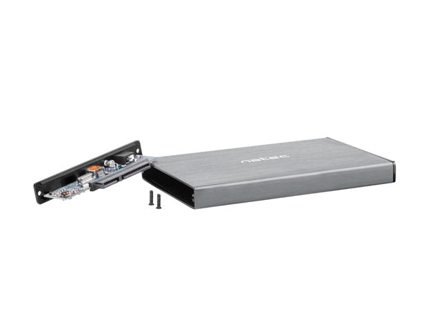 Външен HDD/SSD корпус Natec Rhino Go SATA 2.5" USB 3.0 сив