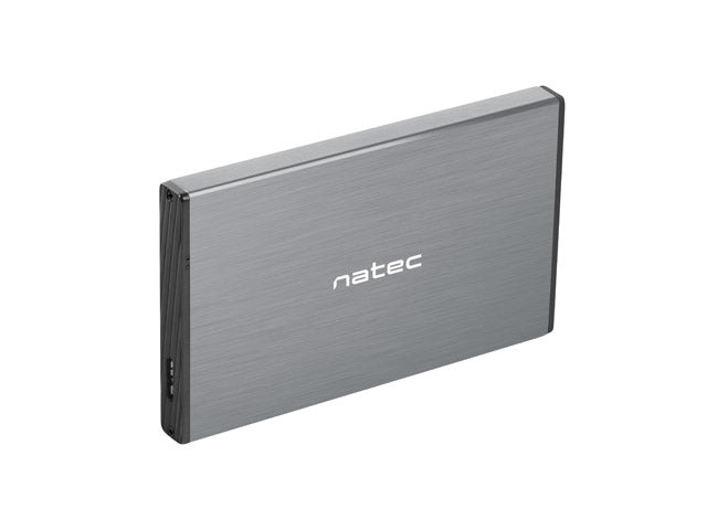 Външен HDD/SSD корпус Natec Rhino Go SATA 2.5" USB 3.0 сив