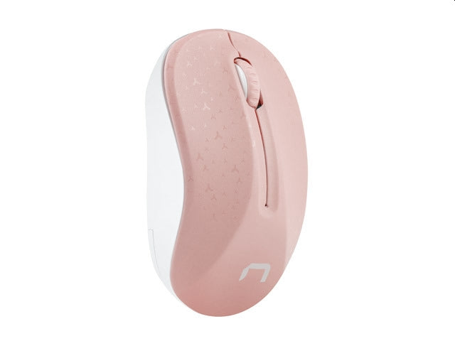 Мишка Natec Toucan Wireless 1600 DPI оптична розово-бяла