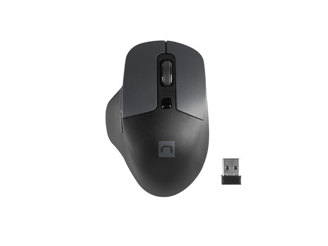 Natec Mouse Blackbird 2 Silent Wireless 1600 DPI Optical Right Hand Adapted, черна