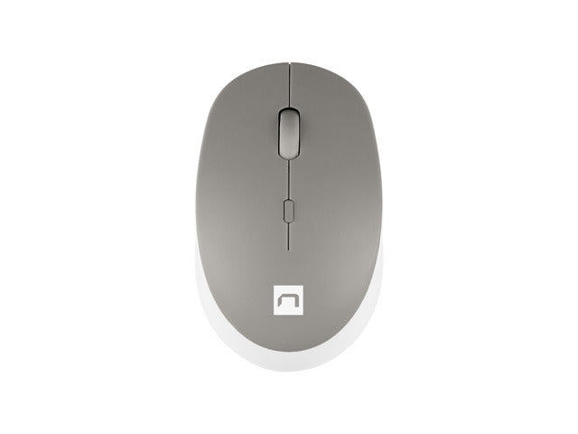 Natec Mouse Harrier 2, 1600 DPI Bluetooth 5.1 бяло-сив
