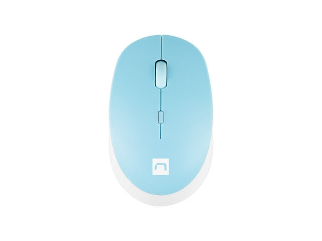 Natec Mouse Harrier 2, 1600 DPI Bluetooth 5.1 бяло-синьо