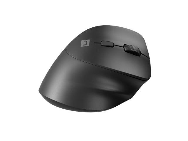 Вертикална мишка Natec Crake 2 BLUETOOTH 5.2 + 2.4GHZ ЧЕРНА 2400dpi, дясна ръка, черна