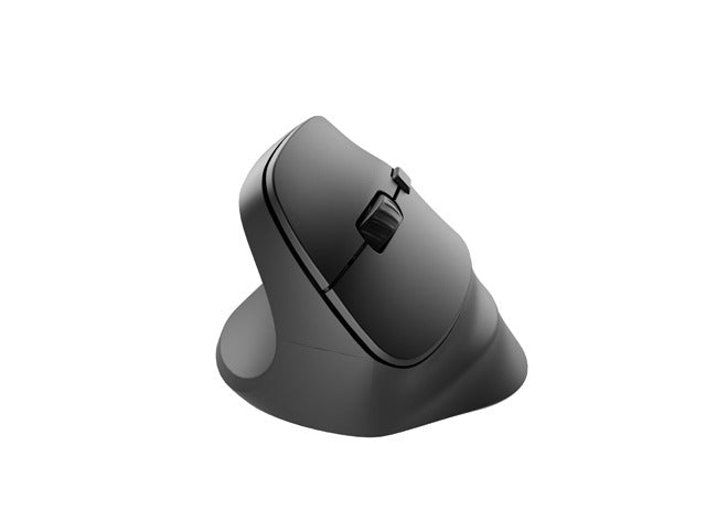 Вертикална мишка Natec Crake 2 BLUETOOTH 5.2 + 2.4GHZ ЧЕРНА 2400dpi, лява ръка, черна