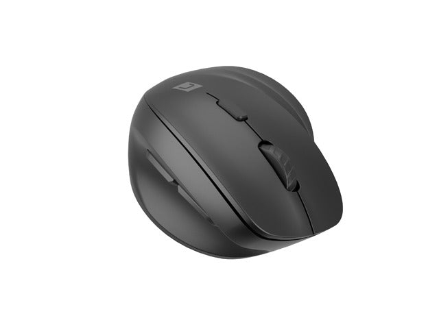 Вертикална мишка Natec Crake 2 BLUETOOTH 5.2 + 2.4GHZ ЧЕРНА 2400dpi, лява ръка, черна