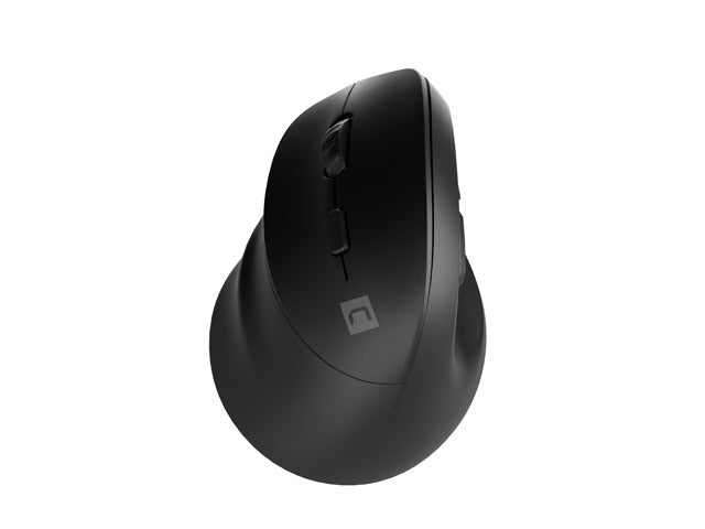 Вертикална мишка Natec Crake 2 BLUETOOTH 5.2 + 2.4GHZ ЧЕРНА 2400dpi, лява ръка, черна