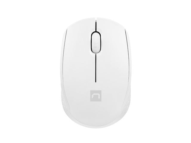 Мишка Natec Stork безжична 1600DPI оптична, бяла