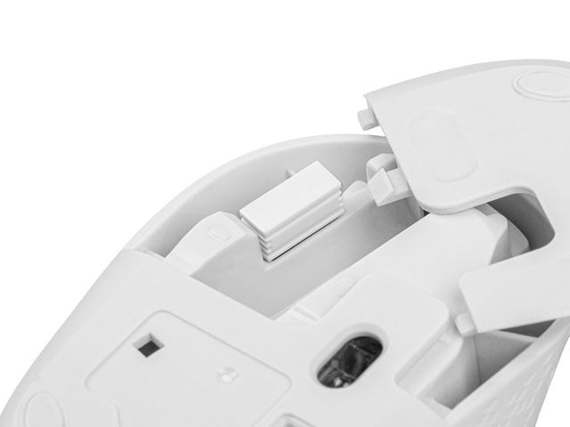 Мишка Natec Stork безжична 1600DPI оптична, бяла